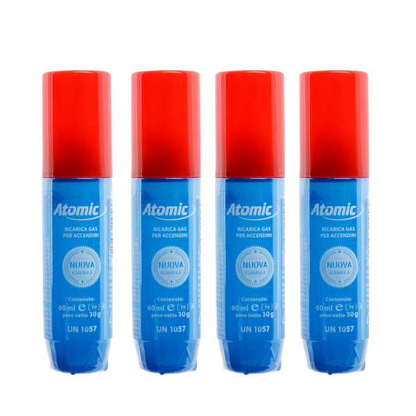 4x Atomic Pocket gaz do zapalniczek (60 ml)