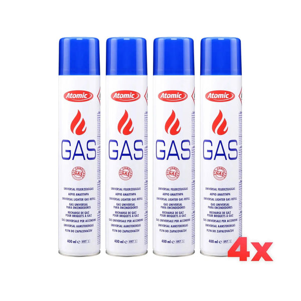 4x gaz do zapalniczek Atomic (400 ml)