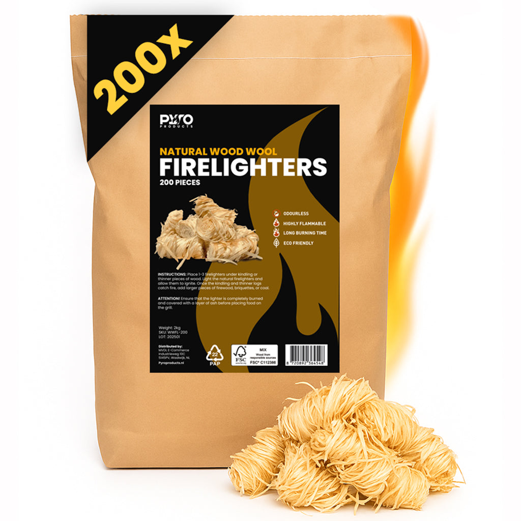 PyroProducts® Aanmaakwokkels 2kg - PyroProducts